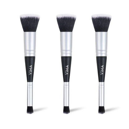 Brocha 2-en-1 Cruelty-Free