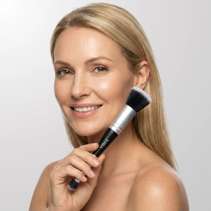 Brocha 2-en-1 Cruelty-Free