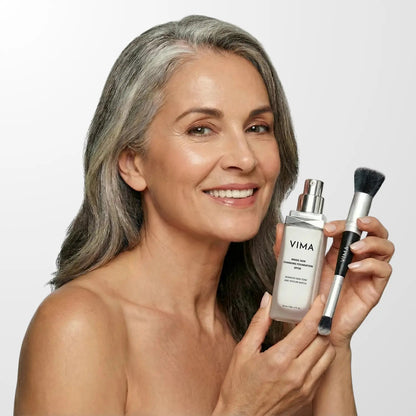 Brocha 2-en-1 Cruelty-Free