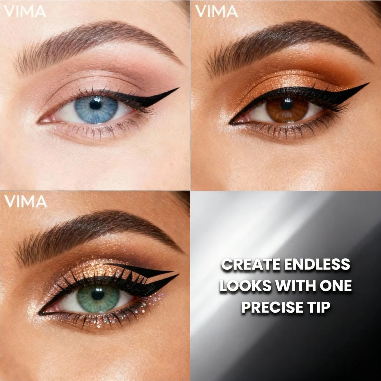 Delineador Líquido Waterproof de Larga Duración