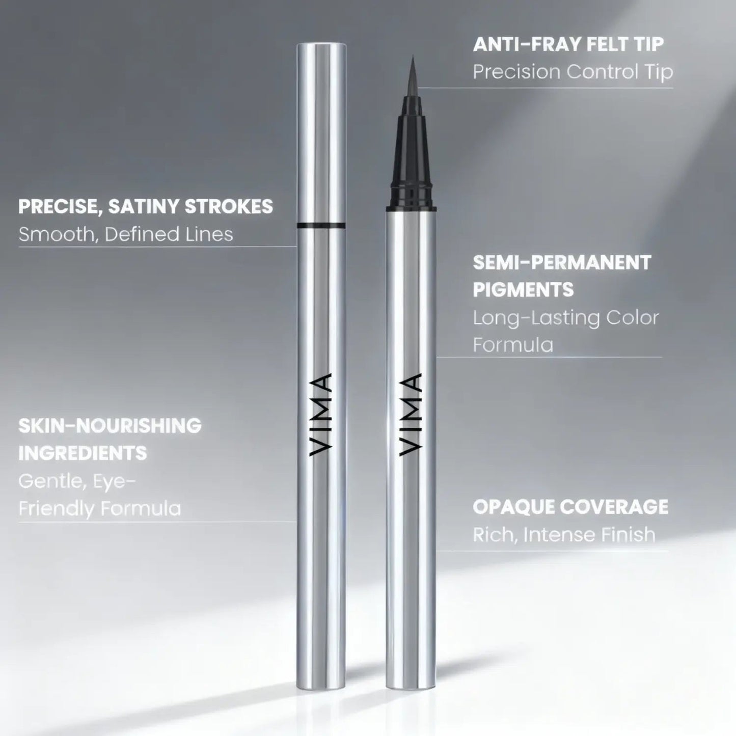 Delineador Líquido Waterproof de Larga Duración